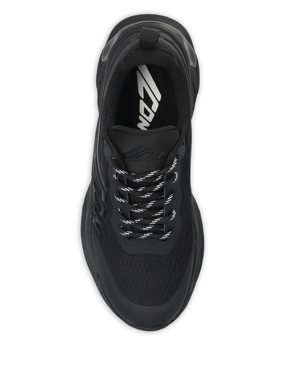 lace-up chunky sneakers - 2