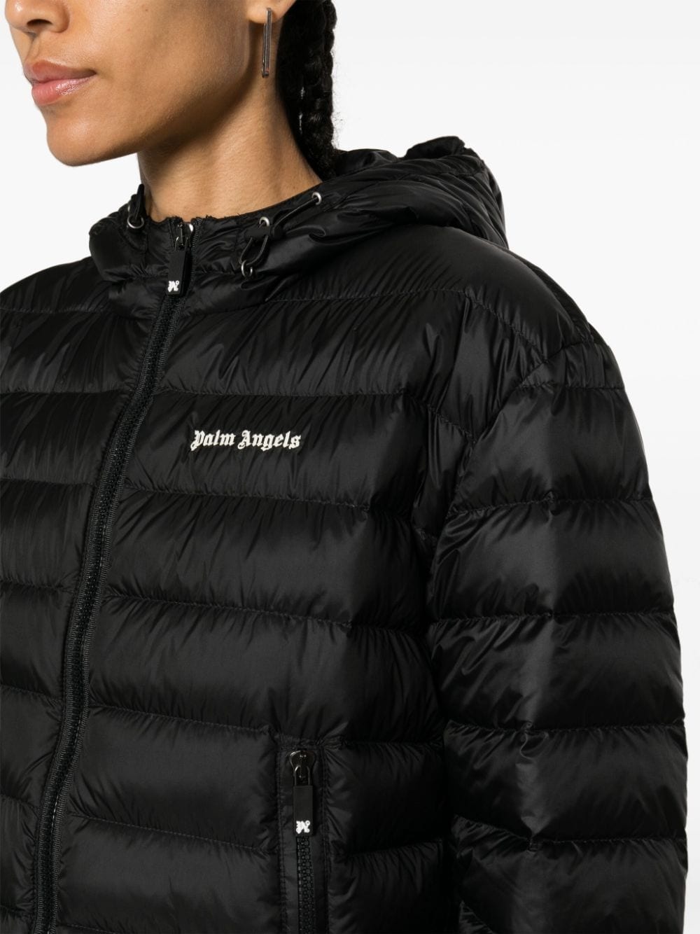 hooded down jacket - 5