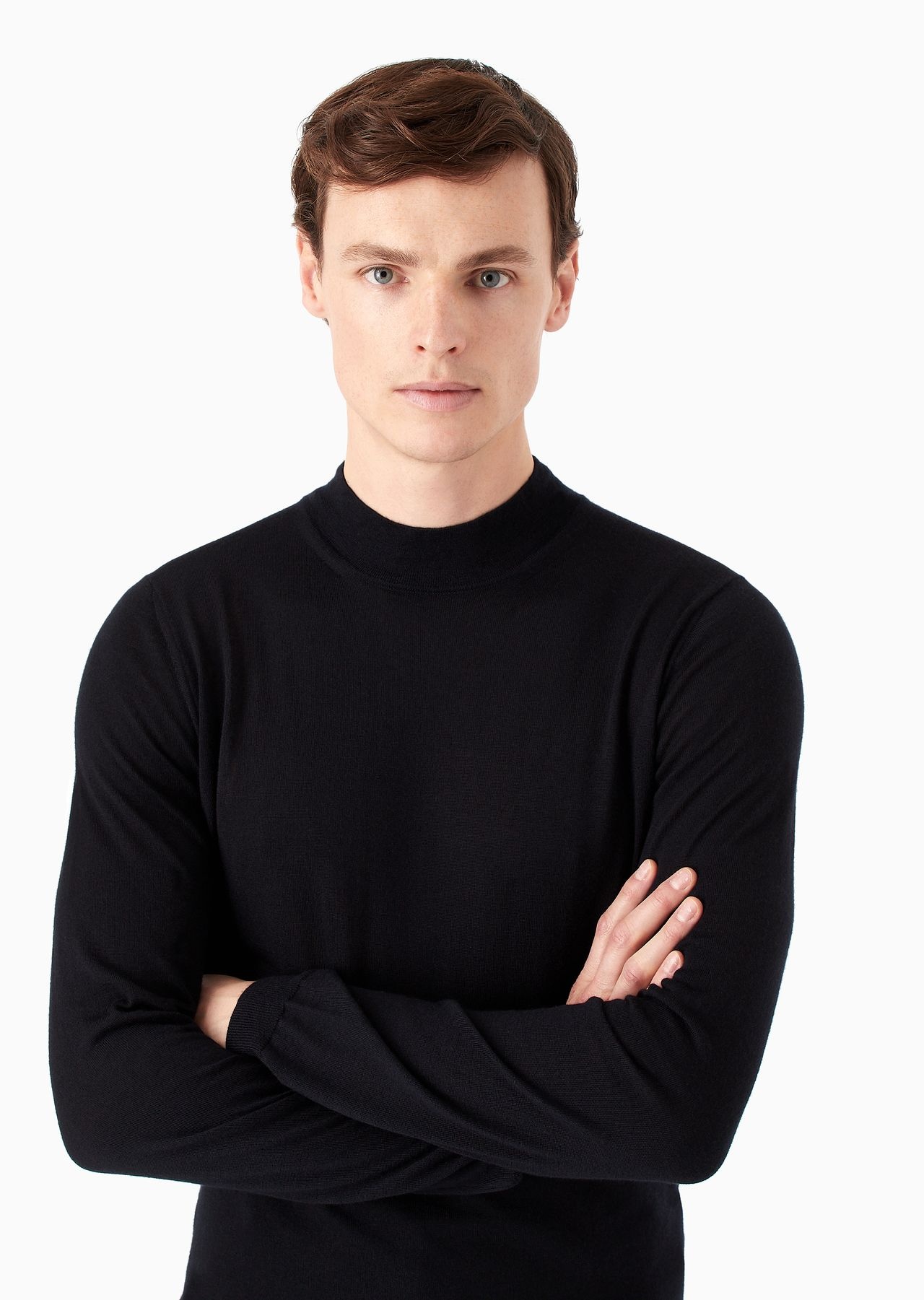 Icon cashmere mock-neck jumper - 6