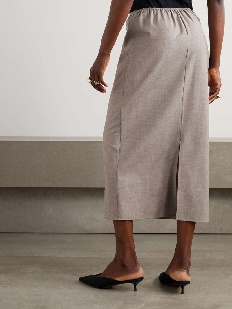 Wool-blend midi skirt 4