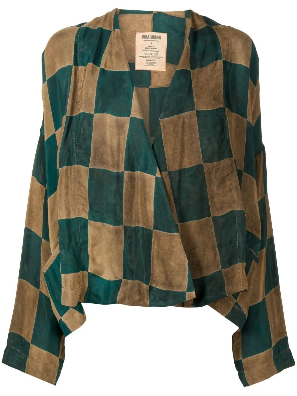 Klarke cropped jacket - 1