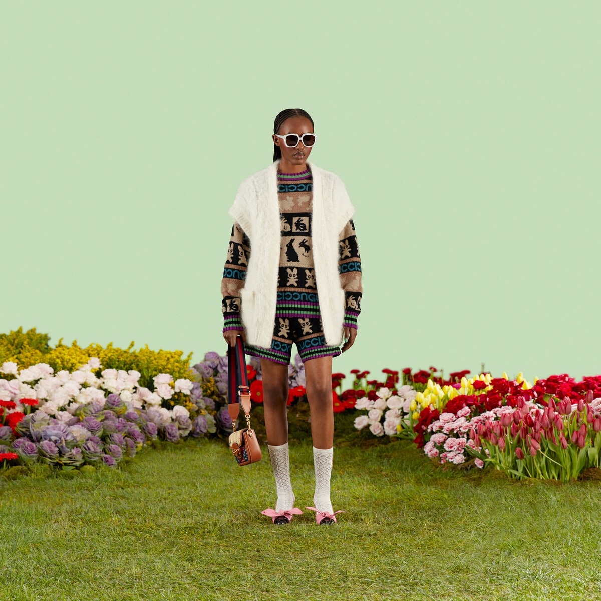 Wool jacquard sweater - 2