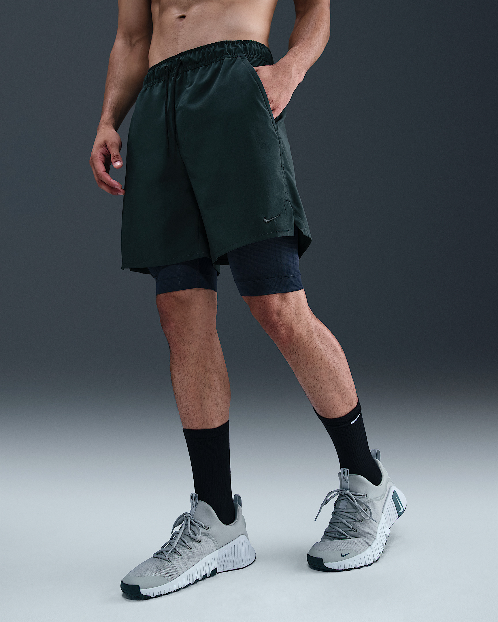 Nike Unlimited Men's Dri-FIT 7" 2-in-1 Versatile Shorts - 2
