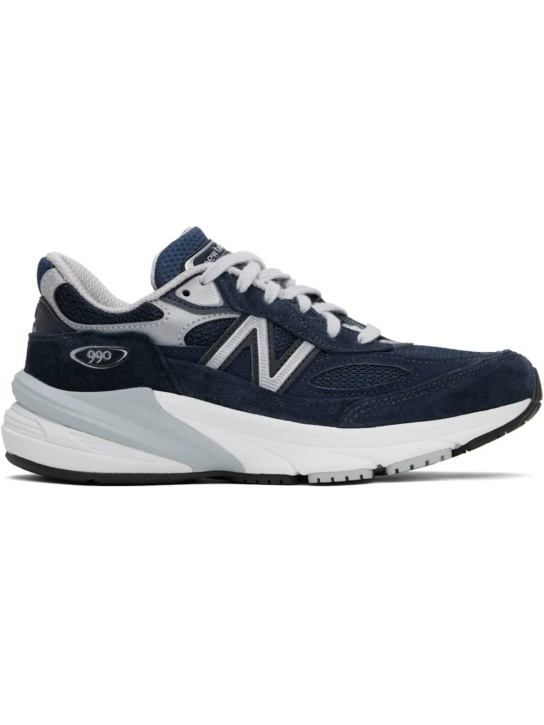 Navy 'Made in USA' 990v6 Sneakers - 1