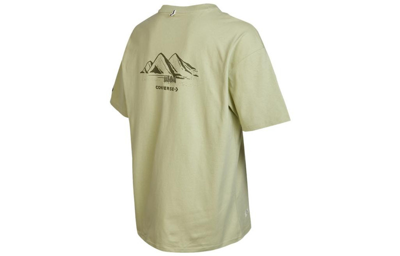 Converse Converse Go Outdoor Oversized Pocket Tee 'Olive Aura' 10024357-A03 outlook