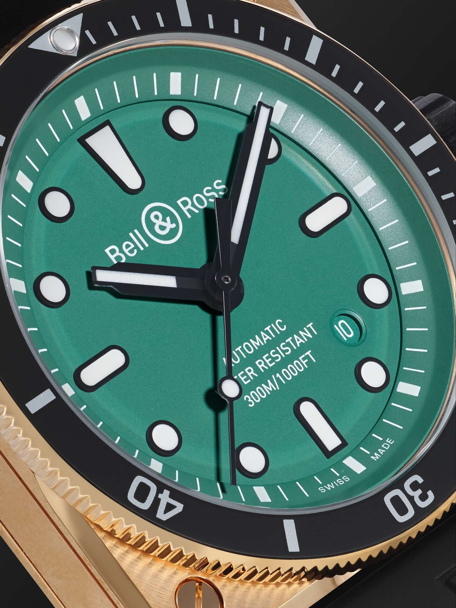 BR 03-92 Diver Limited Edition Automatic 42mm Bronze and Rubber Watch, Ref. No. BR0392-D-LT-BR/SRB - 5