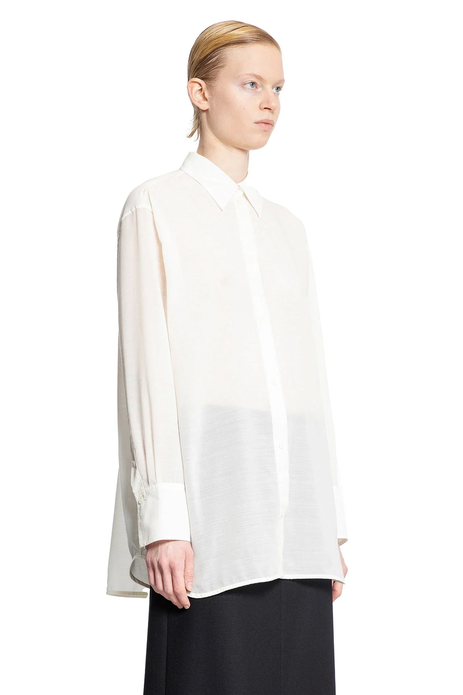Relaxed-Voile-Shirt - 2