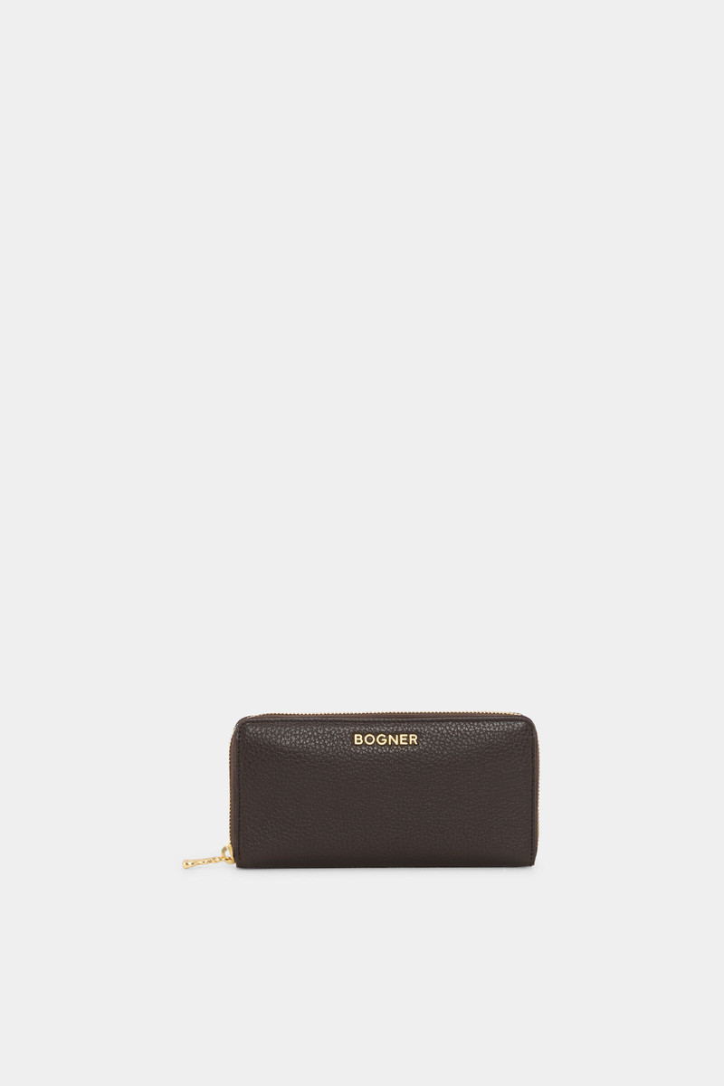 Wallet Wallis Ela in Dark brown 1