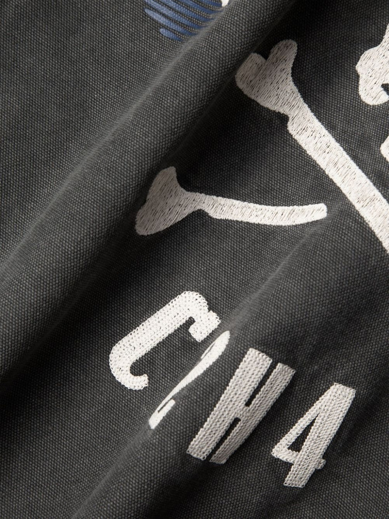 logo-print bomber jacket 7