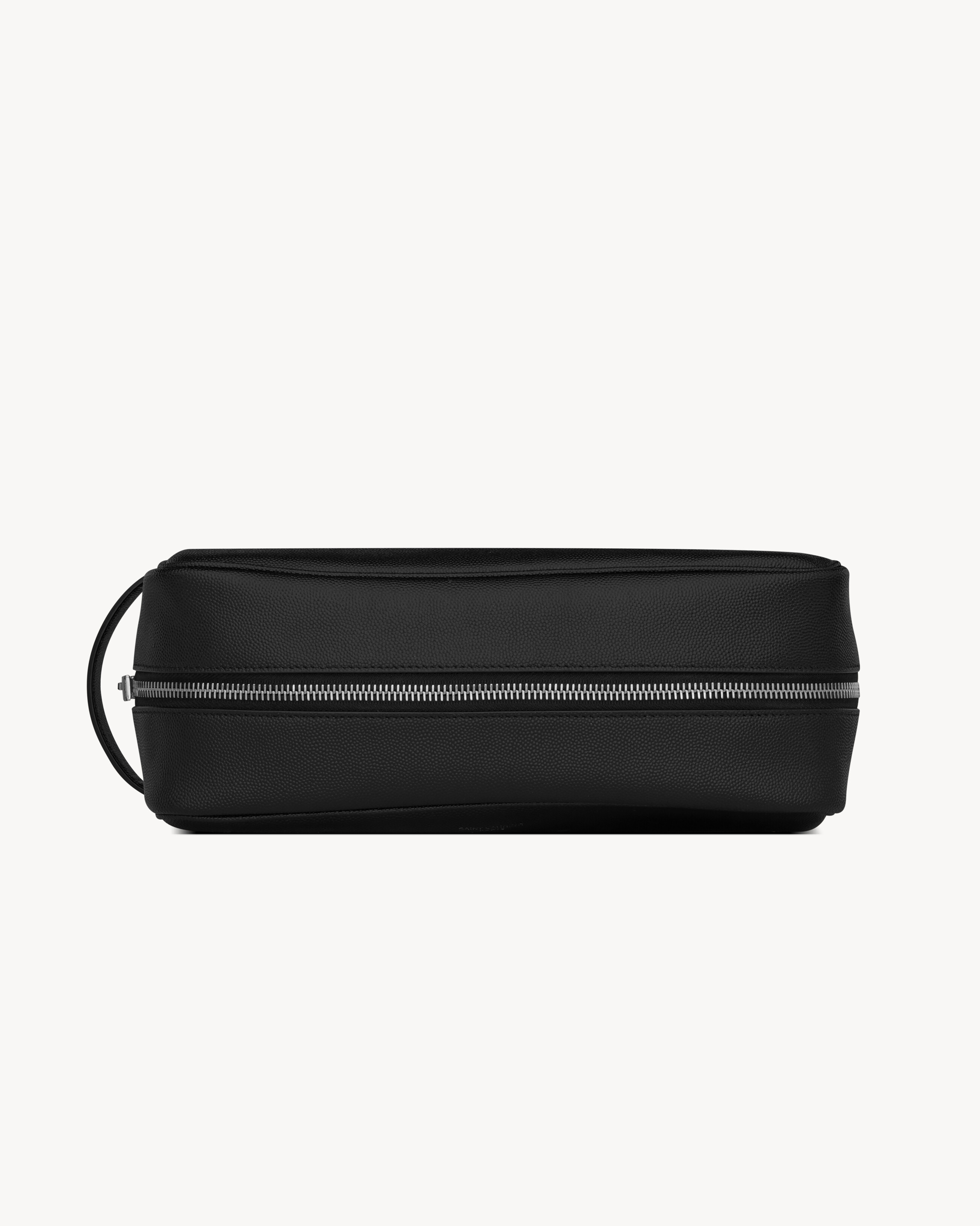 SAINT LAURENT PARIS GROOMING CASE IN GRAIN DE POUDRE LEATHER - 4
