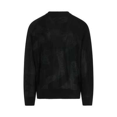 Y-3 Knitted Sweater in Black outlook