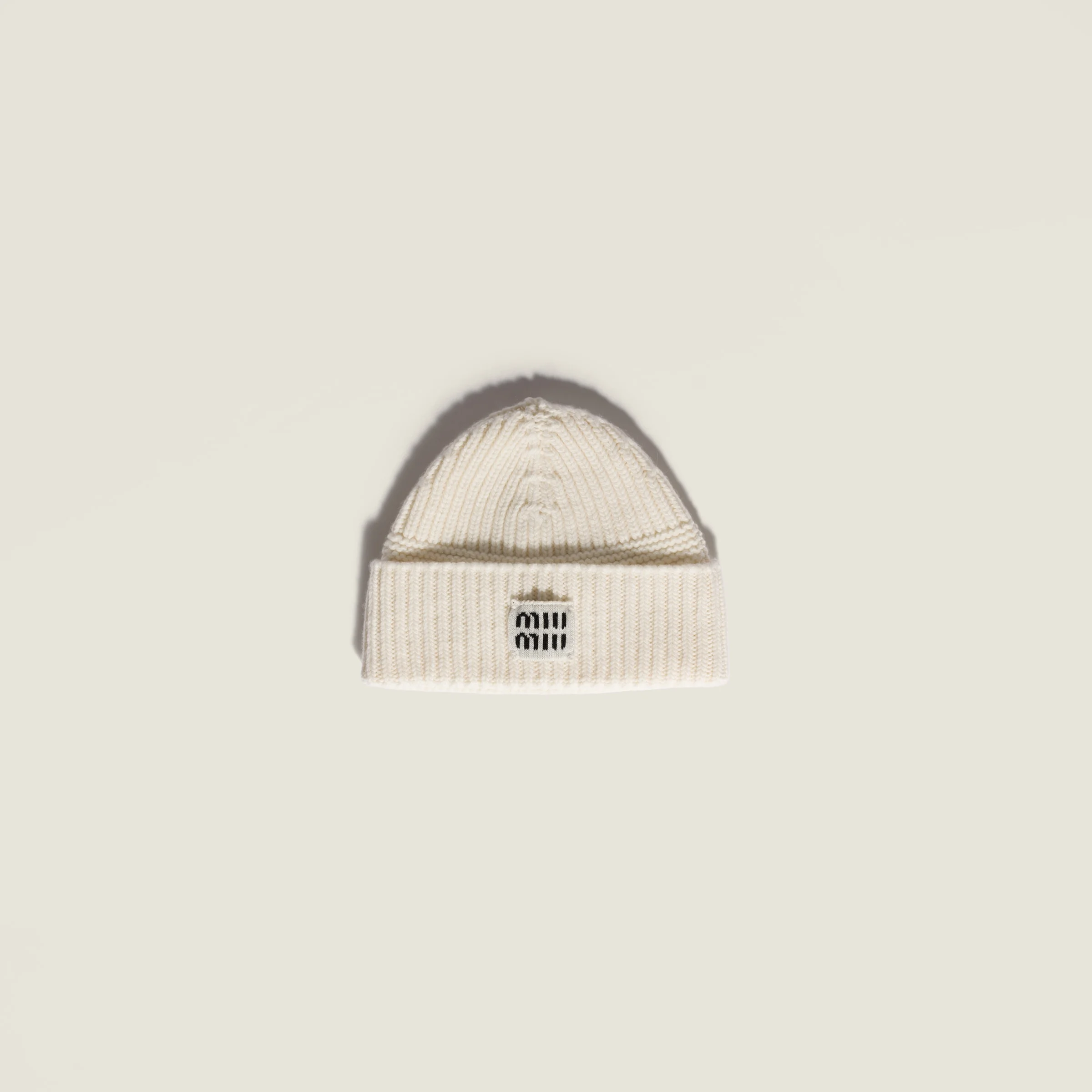 Wool and cashmere beanie - 1