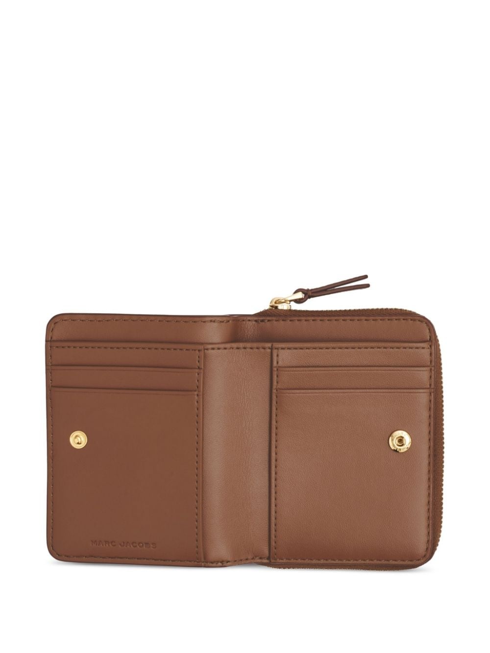 The Leather Mini compact wallet - 4