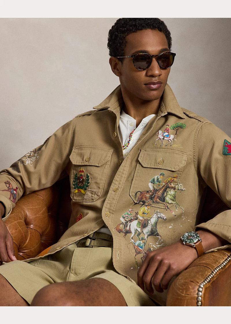 Classic Fit Graphic Workshirt 6