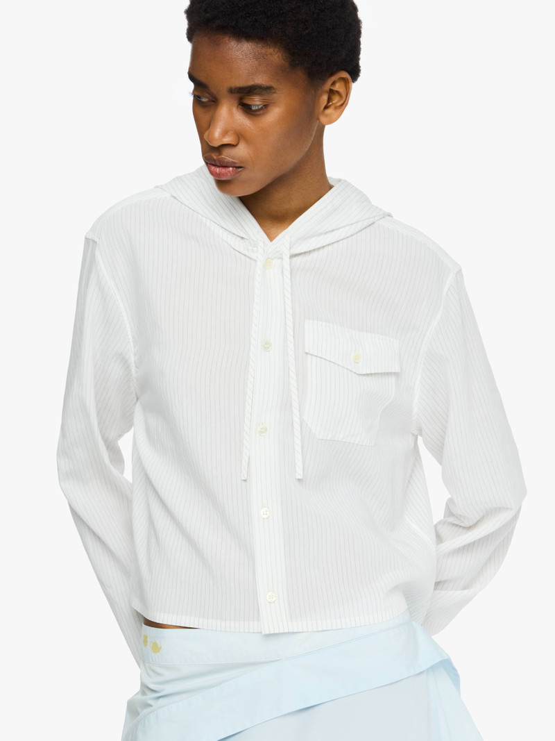 CROPPED HOODED SHIRT 4