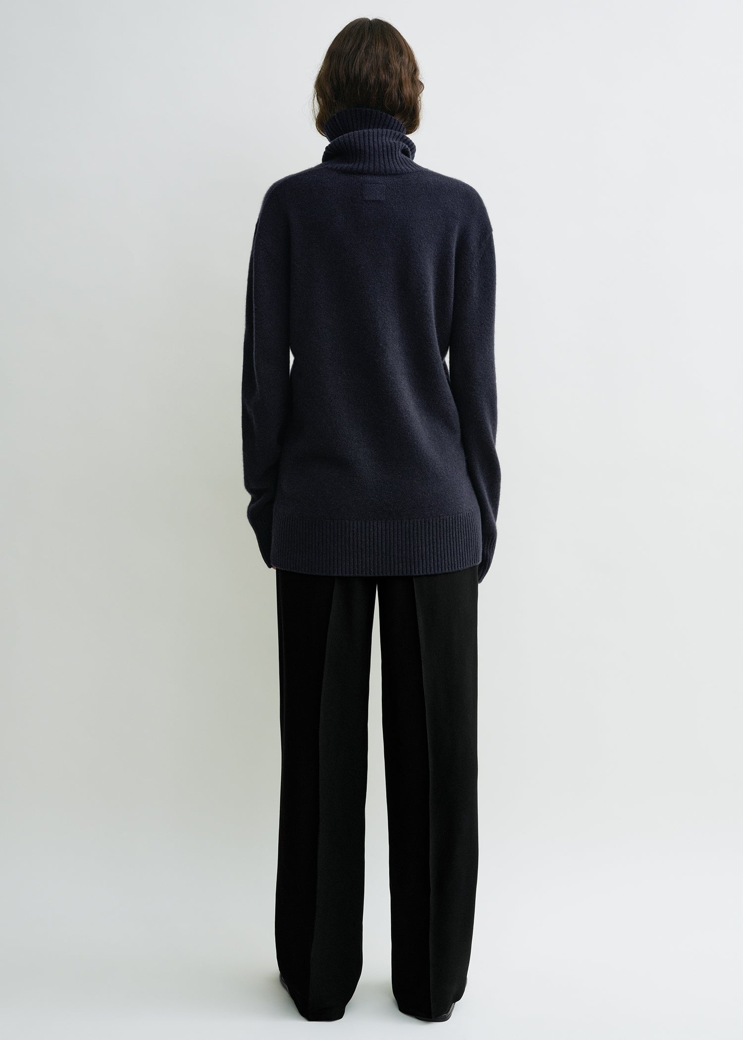Cashmere turtleneck navy - 4