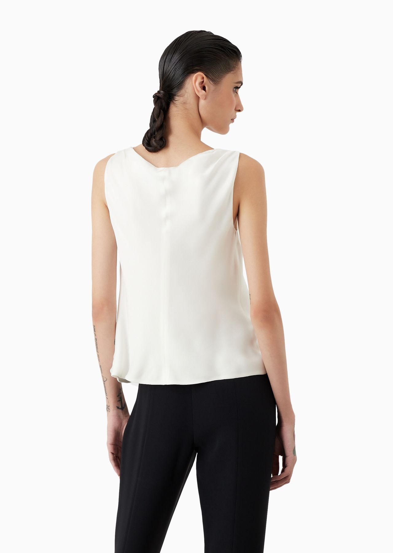 Pure silk top - 3