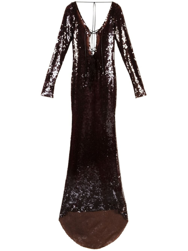 Solarium sequin-embellished dress 1