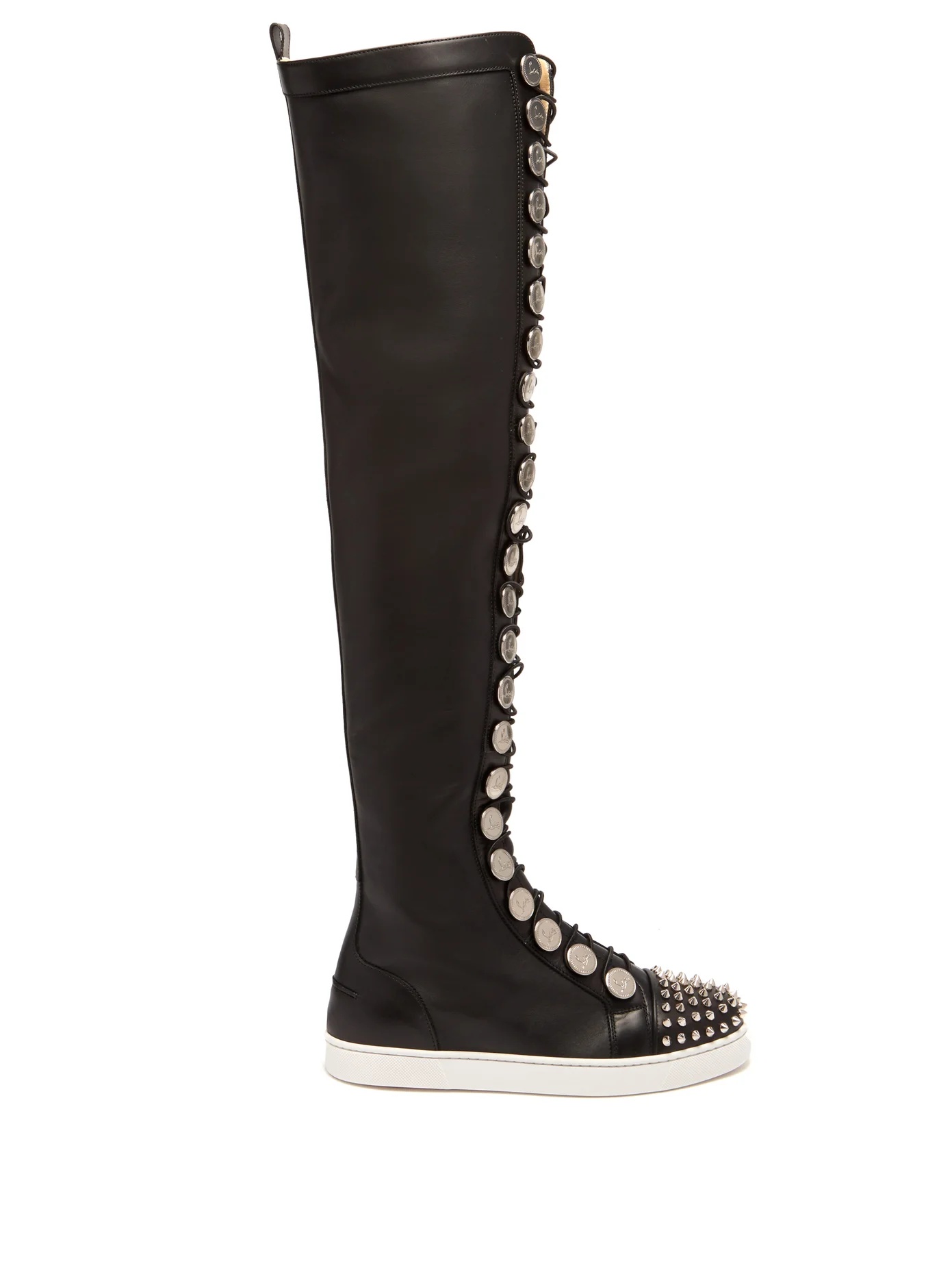 Butchetta Donna over-the-knee leather boots - 1