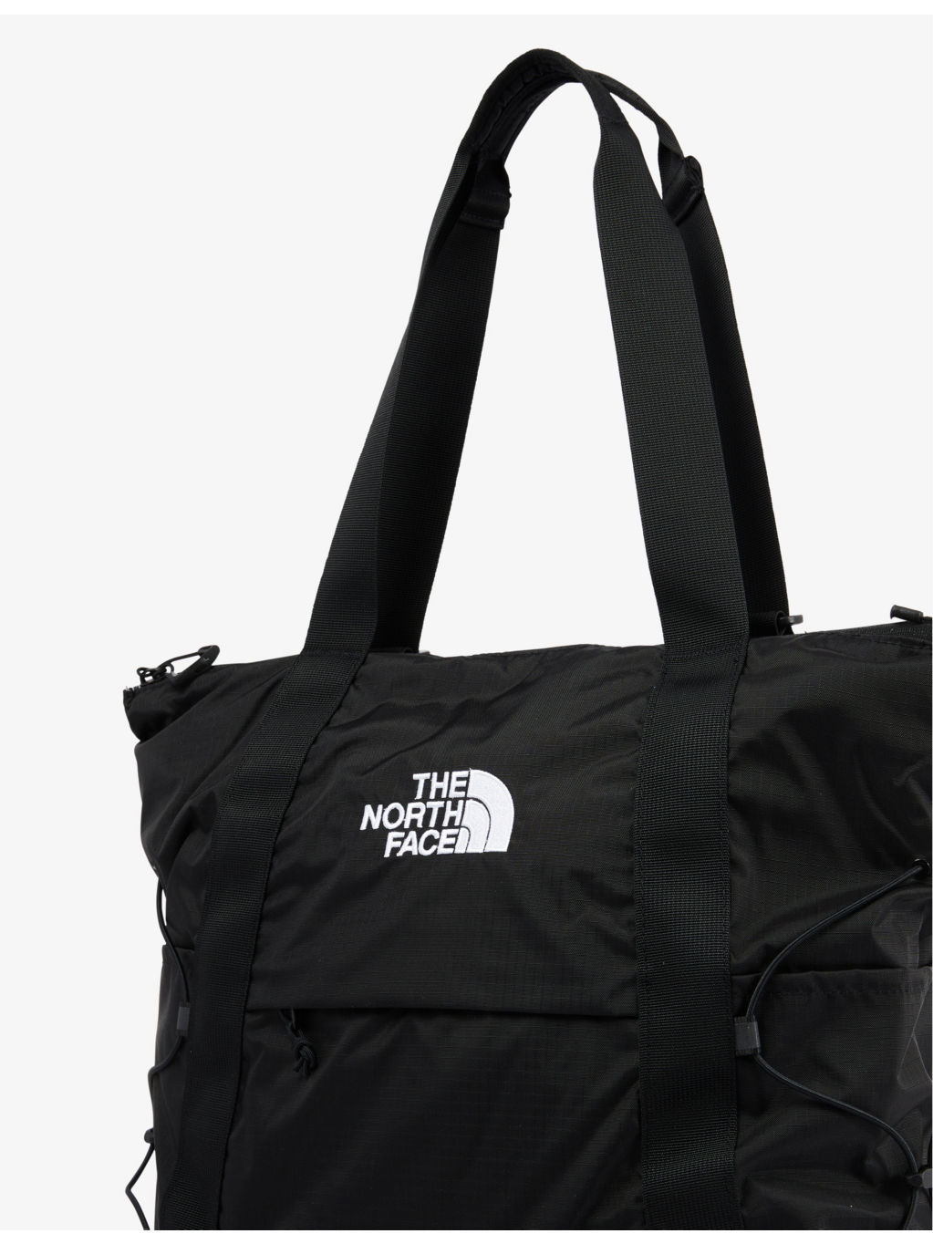 Borealis brand-embroidered woven tote bag - 2