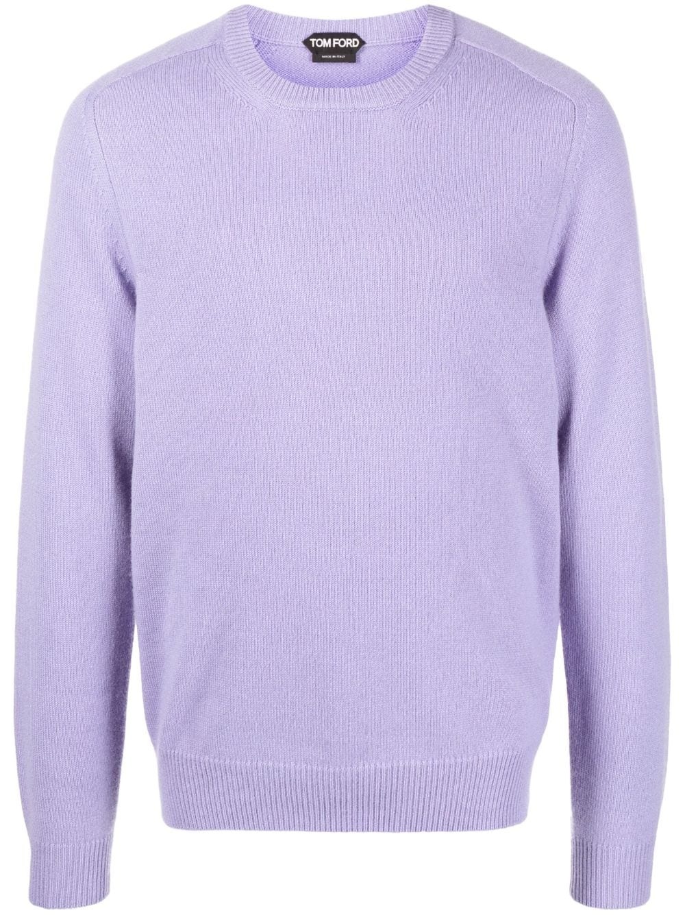 crew-neck cashmere jumper - 1