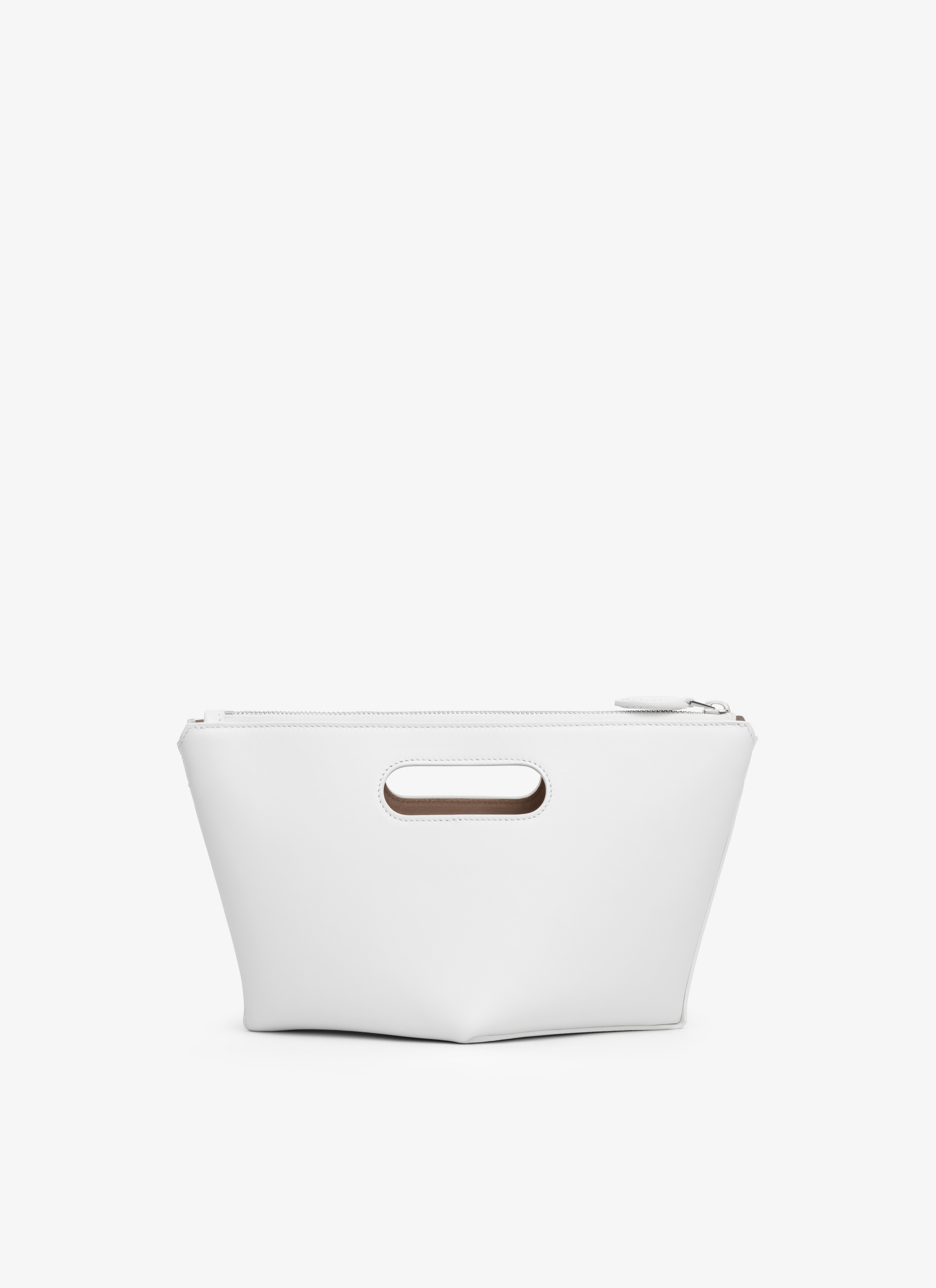 FOLDED ZIPPED BAG IN CALFSKIN - 3