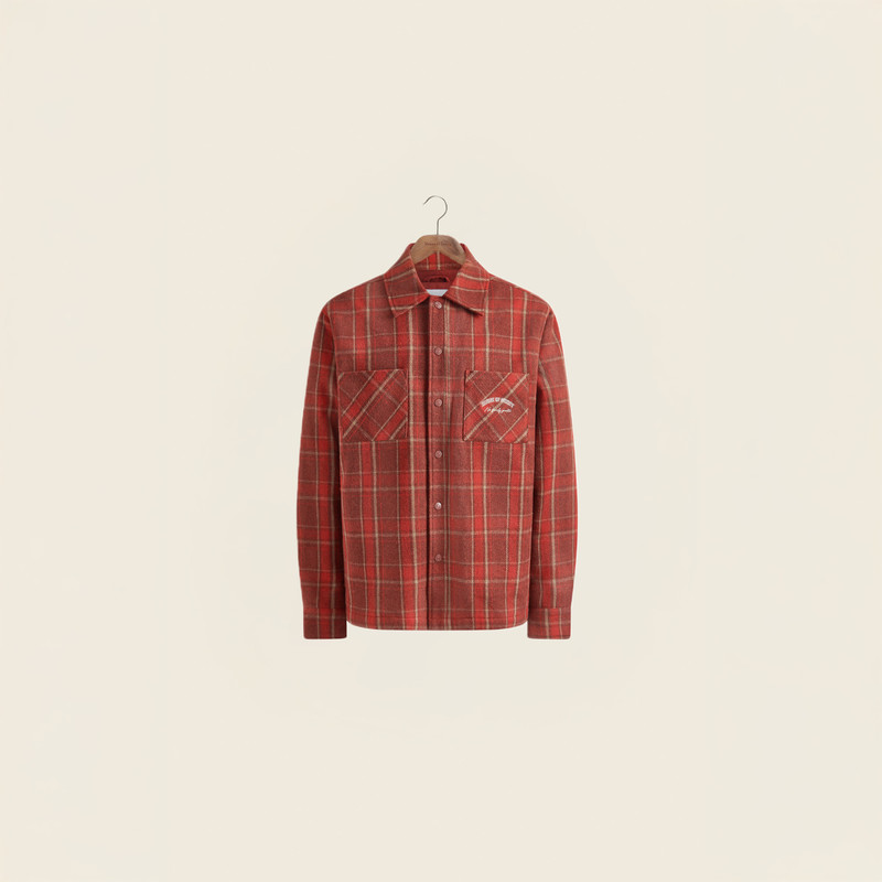 HEAVY WEIGHT PLAID OVERSHIRT 1