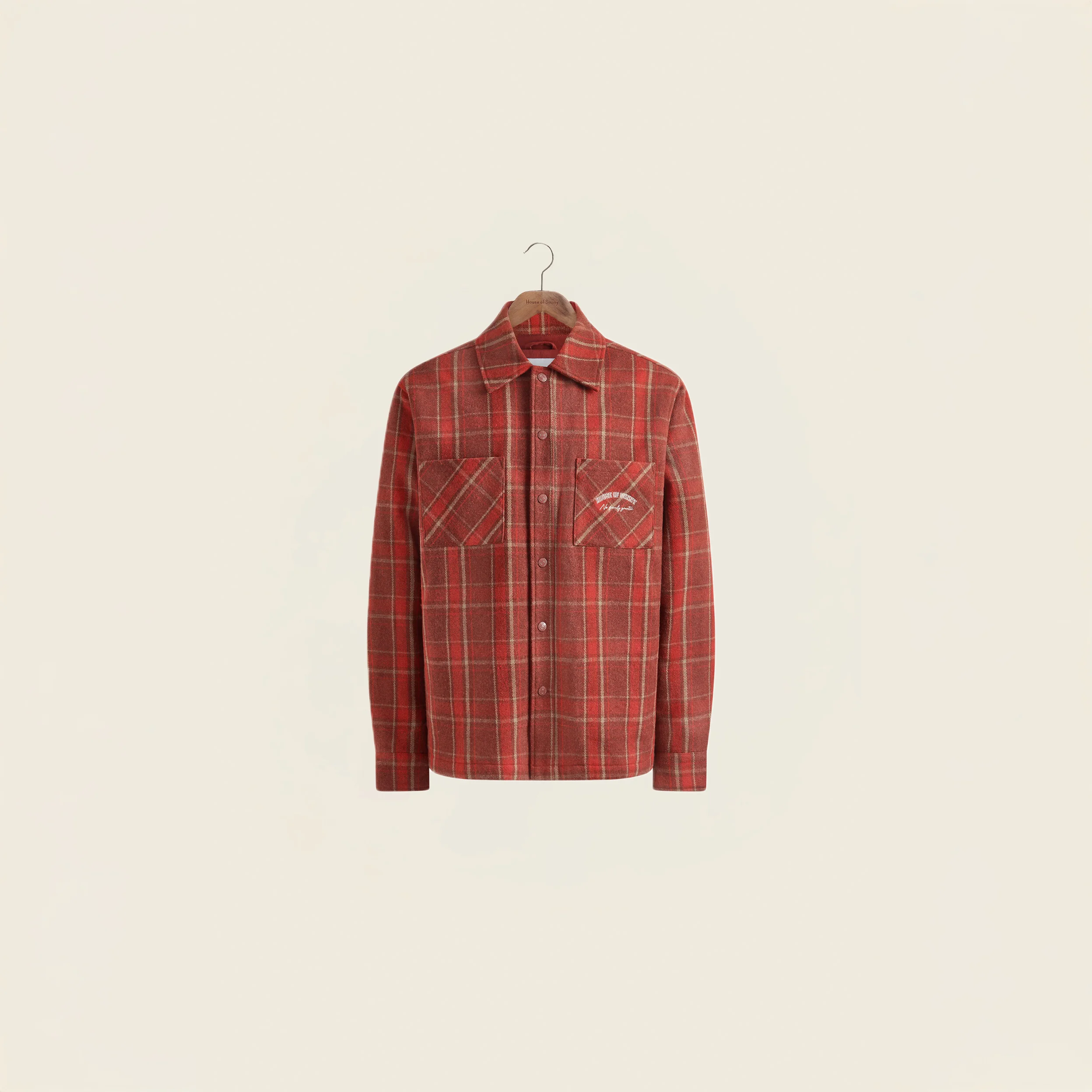 HEAVY WEIGHT PLAID OVERSHIRT - 1
