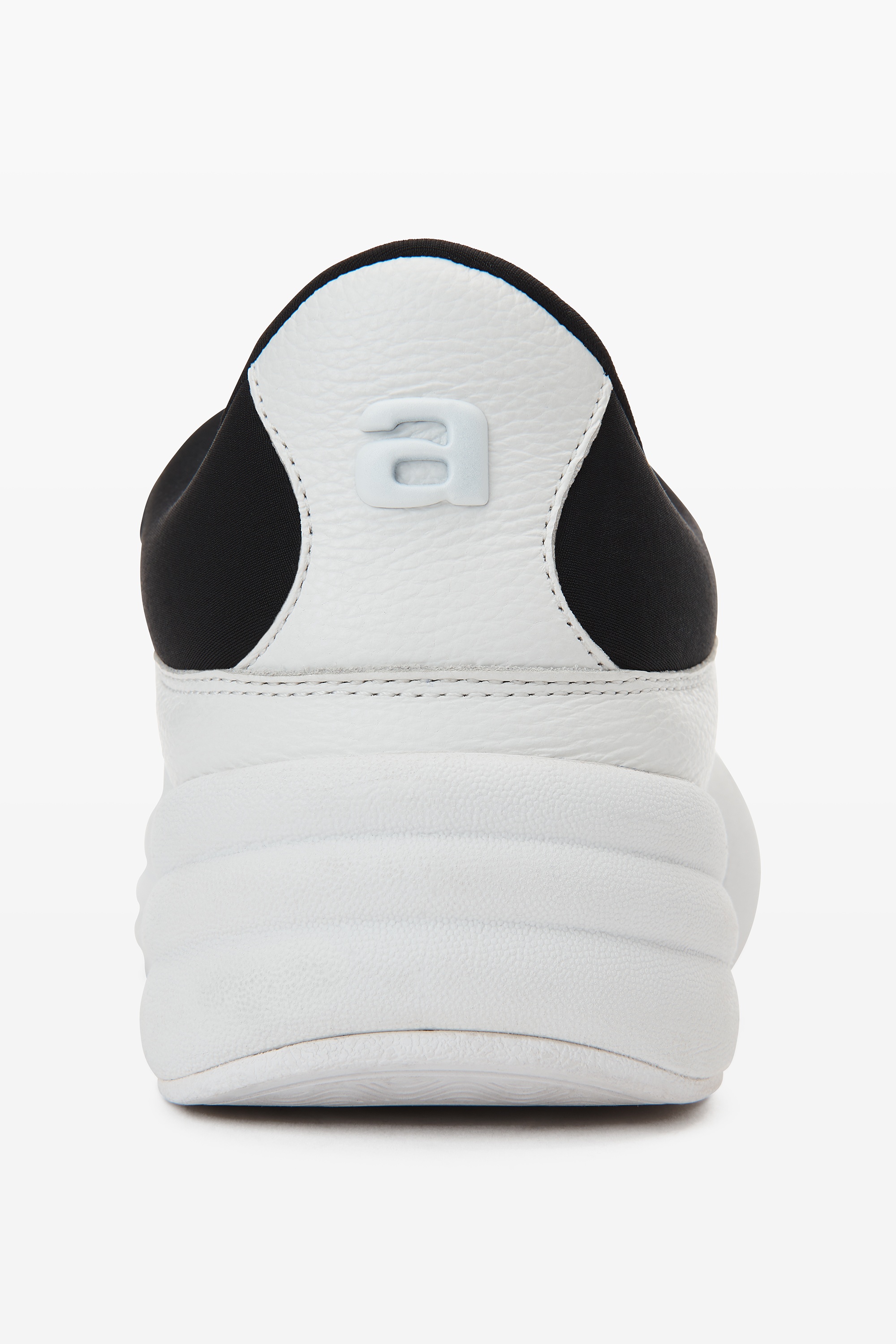 Alexander Wang aw hoop pebble leather sneaker | REVERSIBLE