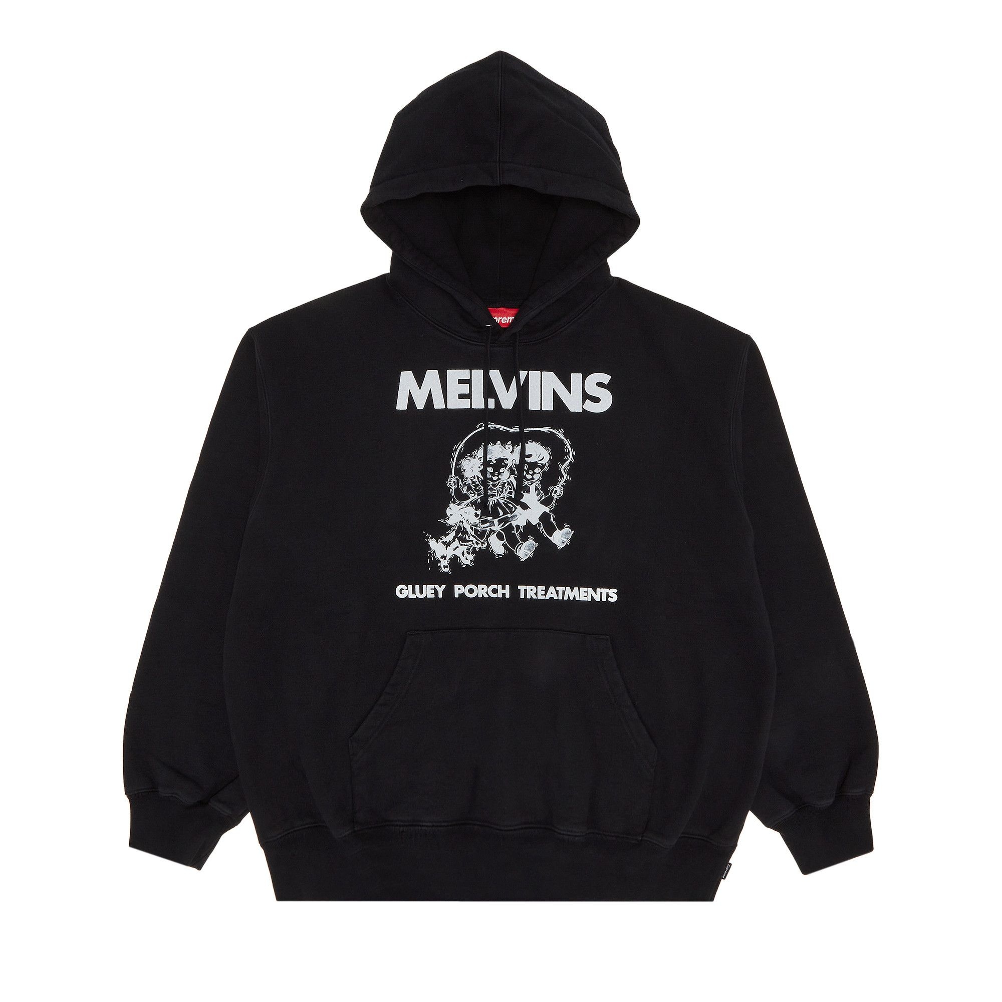 Supreme x Melvins Hooded Sweatshirt 'Black' - 1