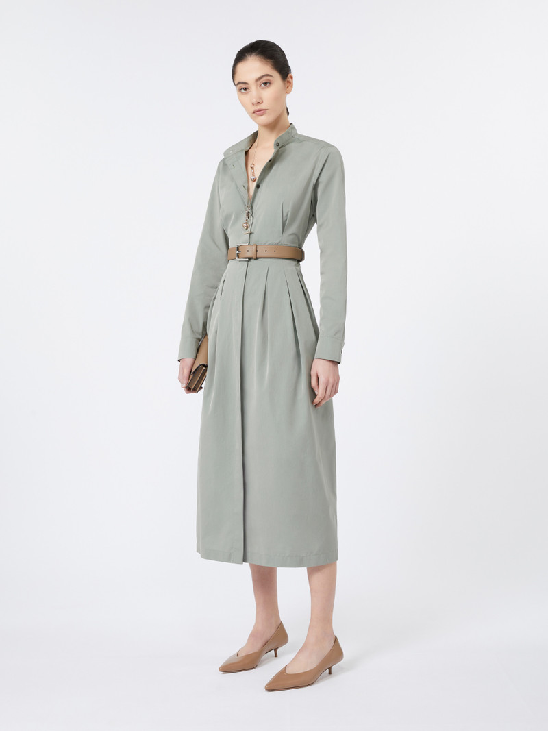 Max Mara PAVIA Taffeta shirt dress outlook
