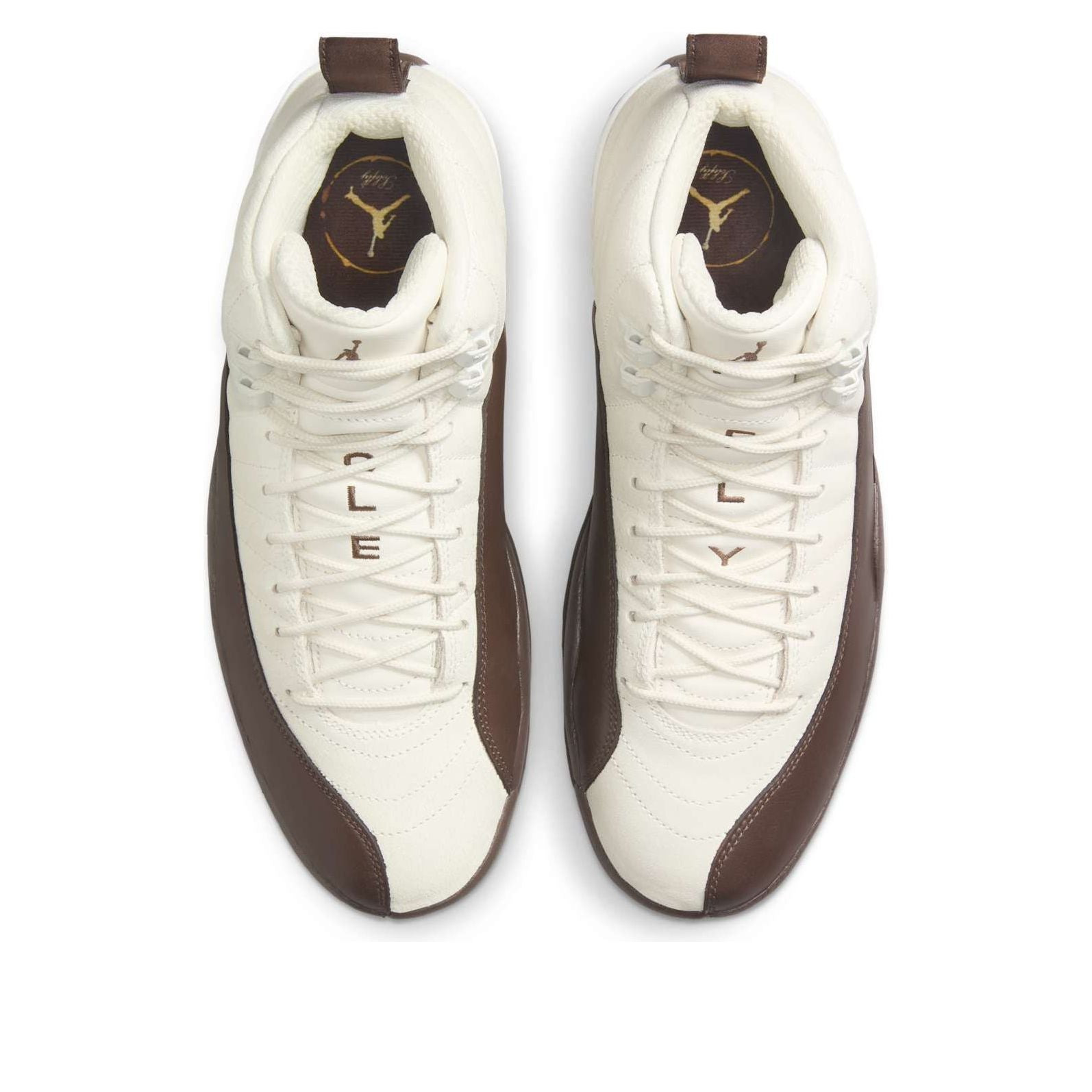 Air Jordan 12 x SoleFly 'White Baroque Brown' FZ5026-100 - 4