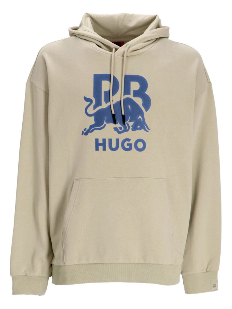 logo-print hoodie 1