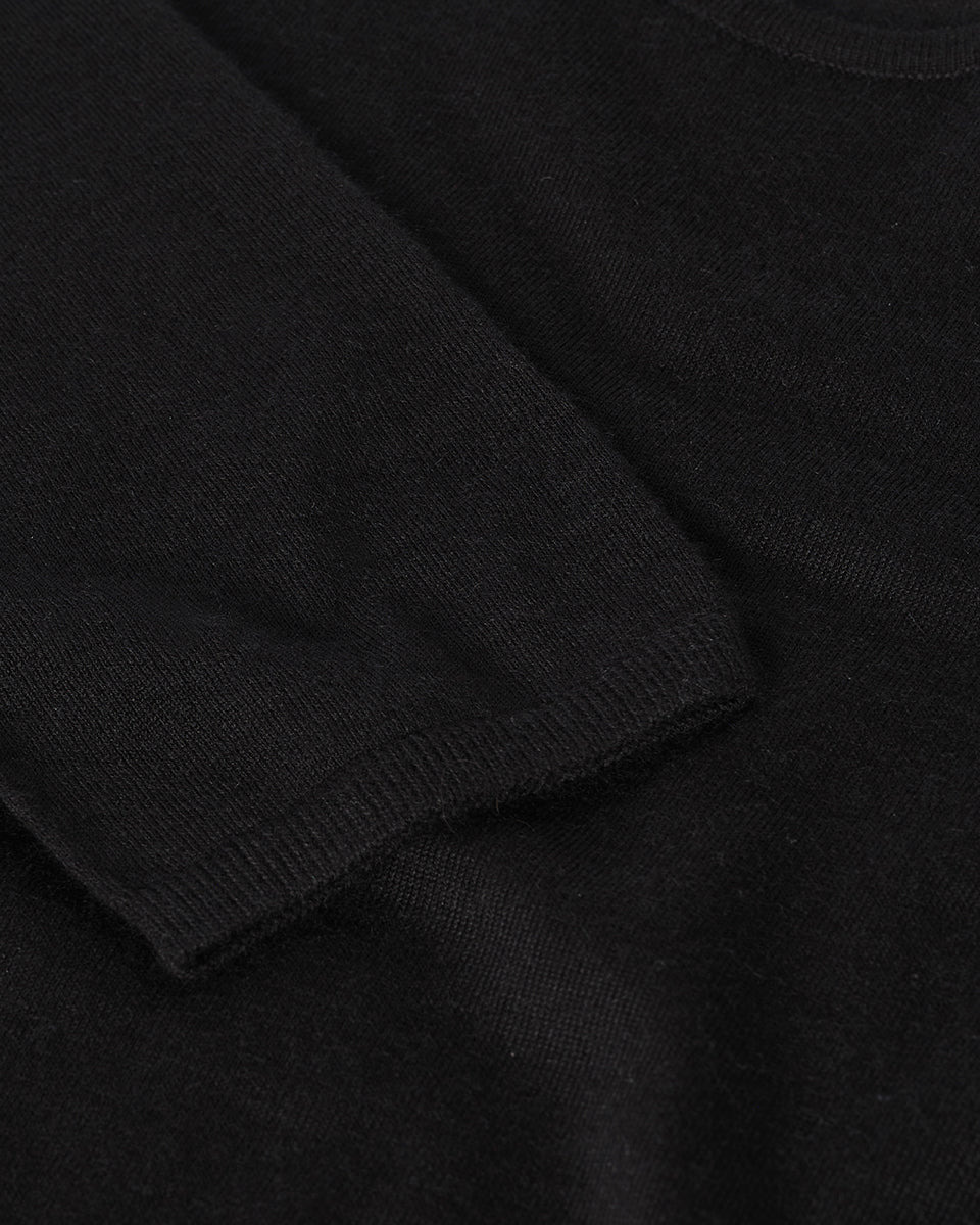 Superfine Cashmere Black Jumper - 6