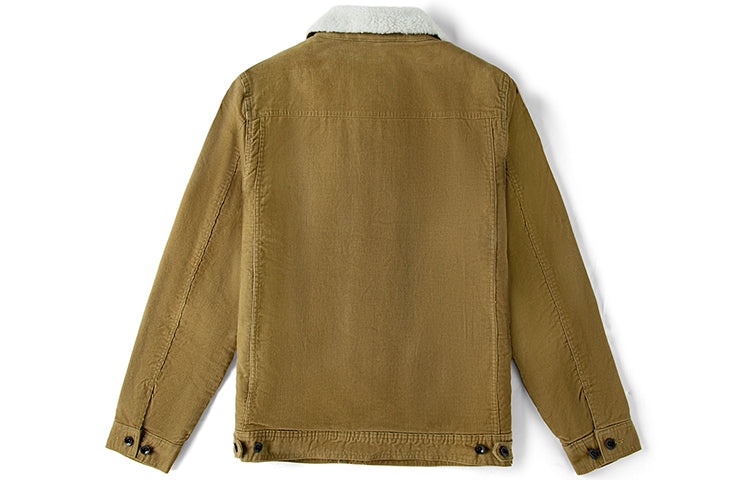 Men's Vans Athleisure Casual Sports Jacket Yellow VN0A4RQMDZ9 - 2