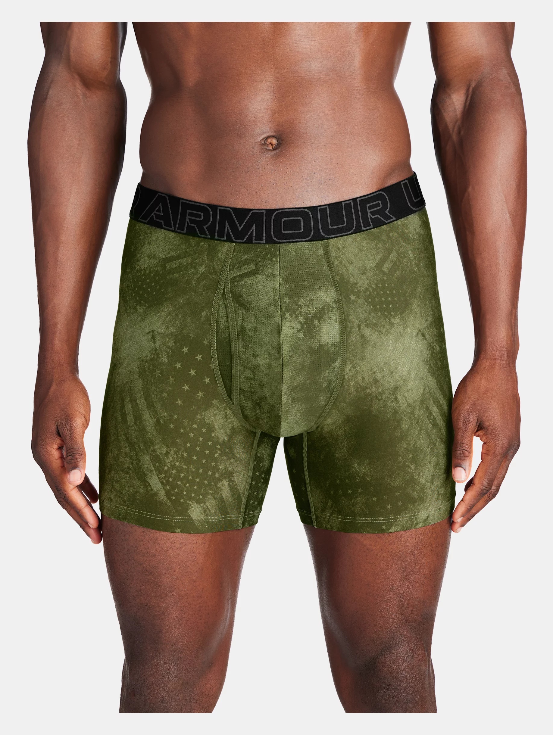 Men's UA Performance Tech™ Printed 6" Boxerjock® - 1