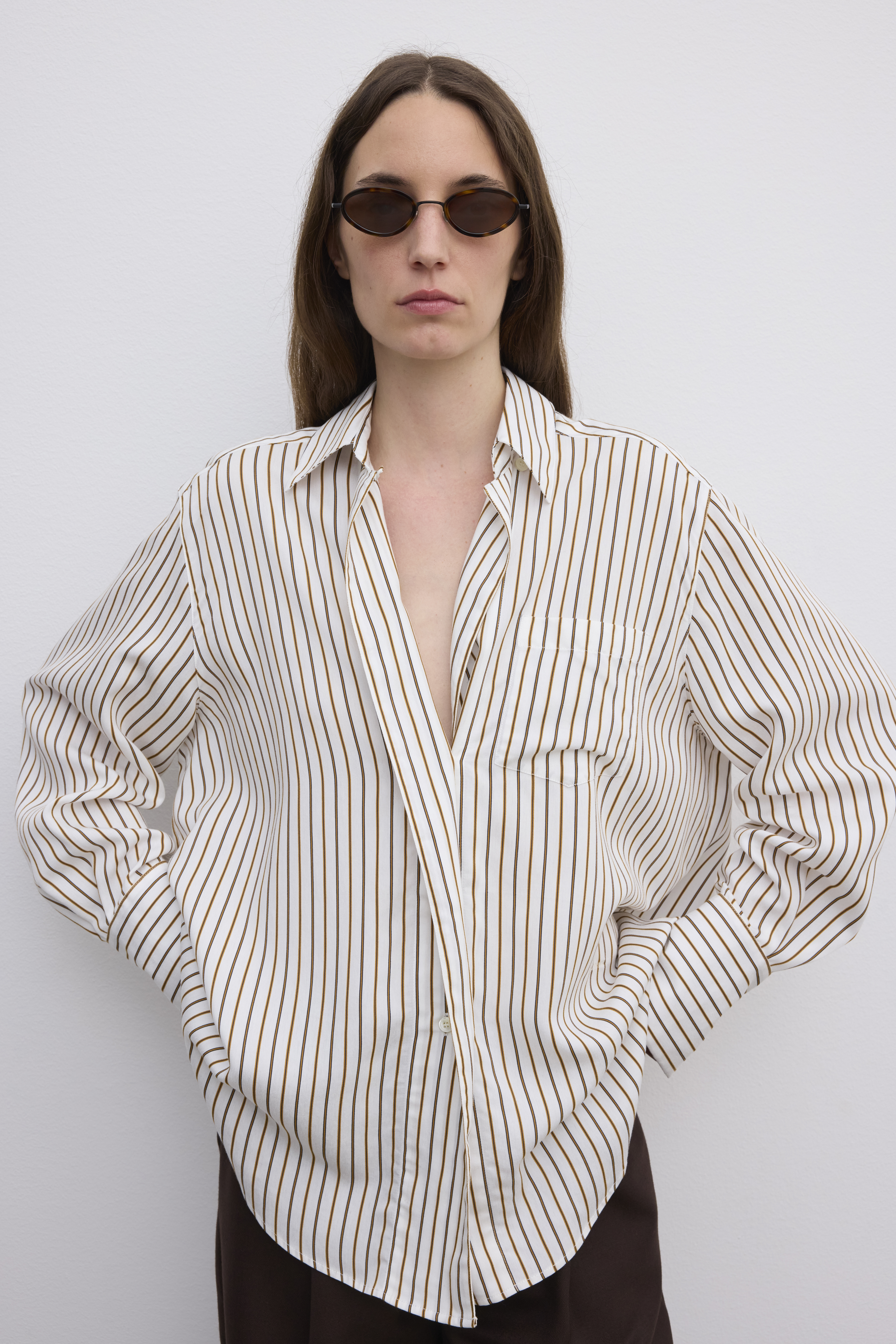 Fluid Stripe Shirt - 4