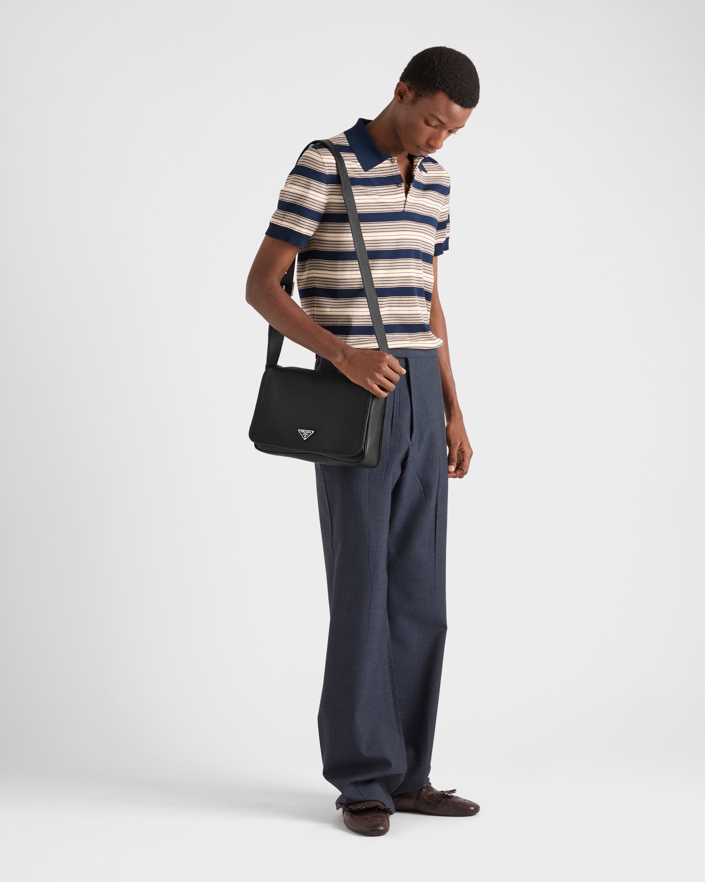 Leather shoulder bag - 7