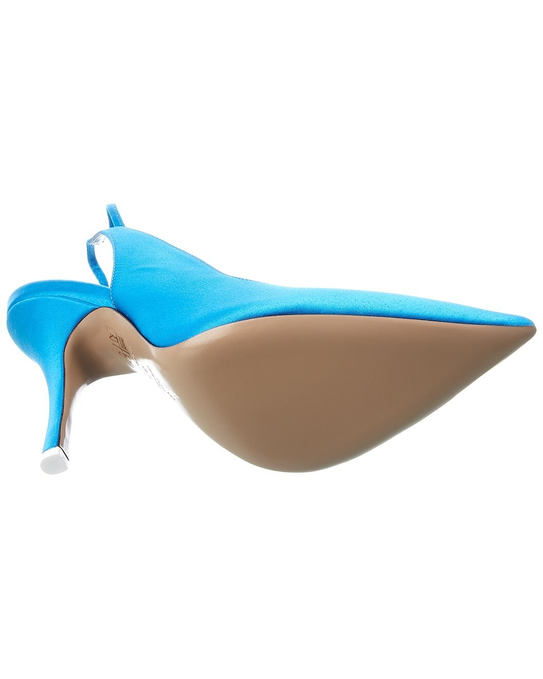 The Attico Venus Satin Slingback Pump - 4
