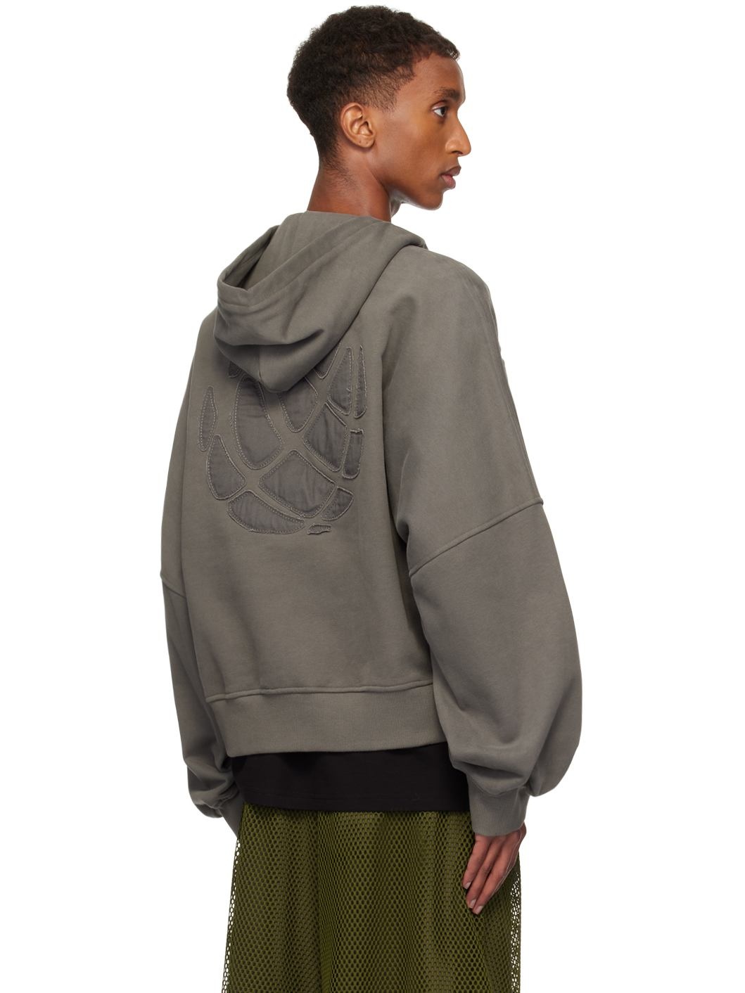 Gray Chester Pullover Hoodie - 3