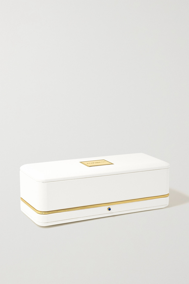 Serpent Bohème 18-karat white gold, aquaprase and diamond necklace 5