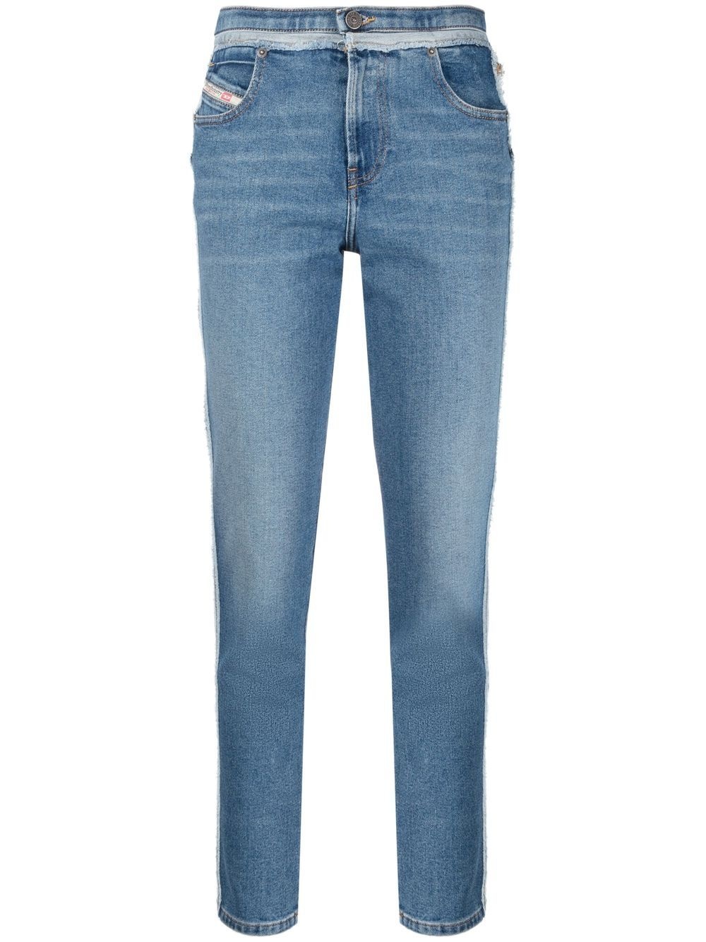 D-Tail mid-rise slim-fit jeans - 1