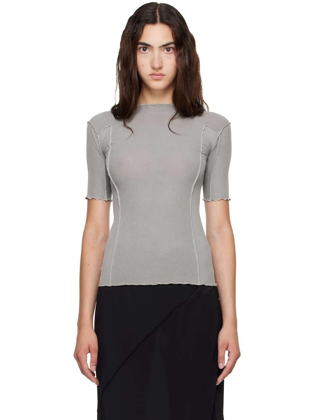 Gray Omato 3/4 T-shirt - 1