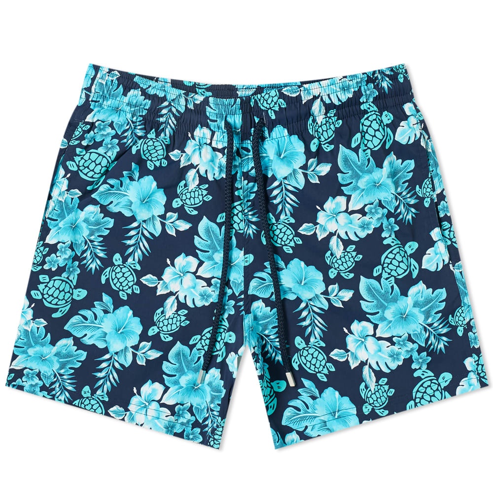 Vilebrequin Moorise Hawaiian Turtle Swim Short - 1