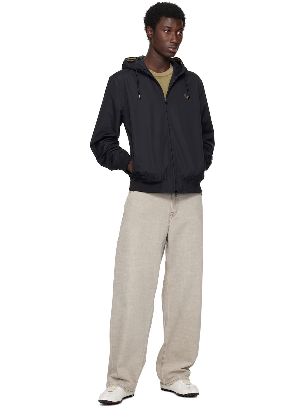 Black 'The Hooded Brentham' Jacket - 4