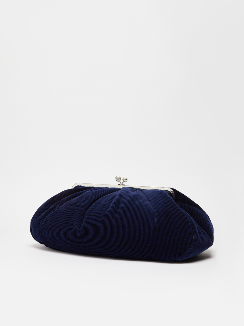 WEEKEND Max Mara RICARD Large velvet Pasticcino Bag outlook