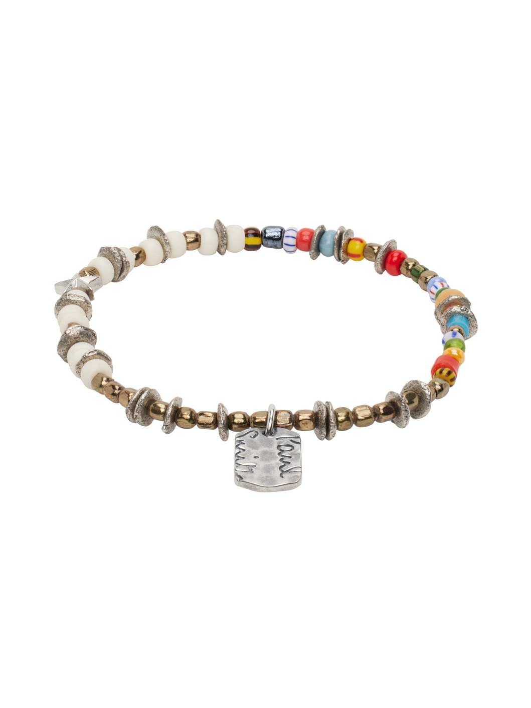 Multicolor Mixed Bead Bracelet - 1