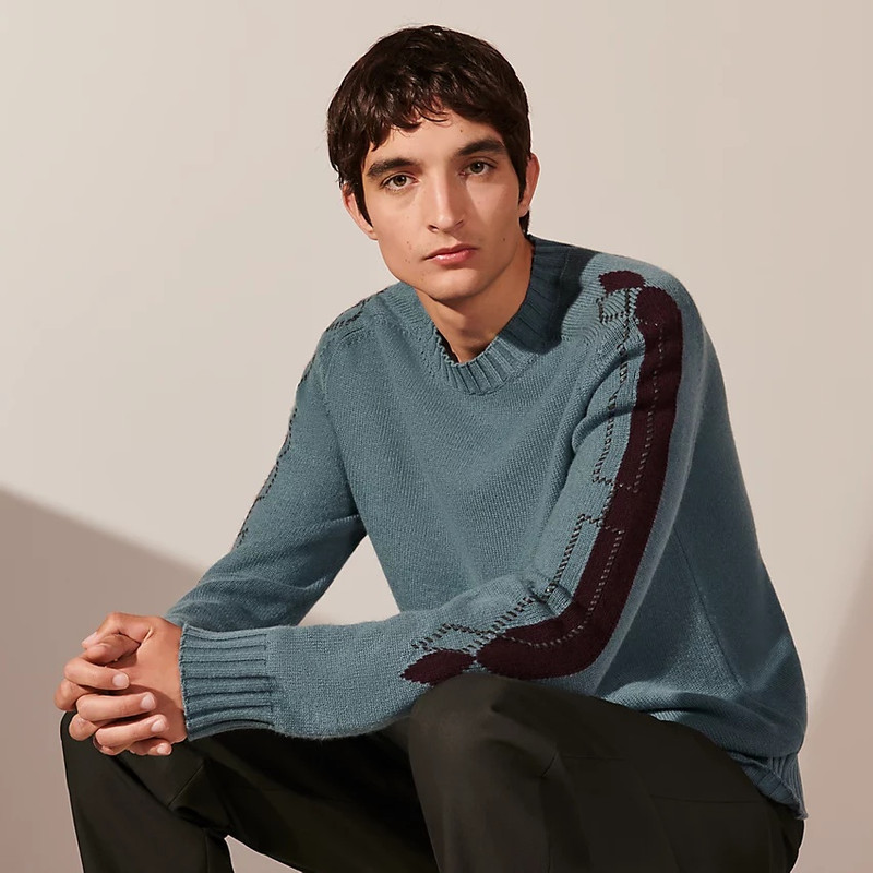 Hermès "Sellerie ombree" crewneck sweater outlook