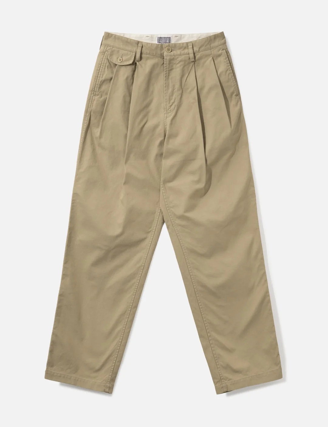 TWO TUCK DUCK PANTS - 1