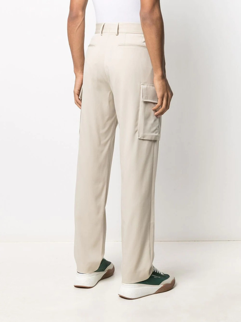straight-leg cargo trousers 5